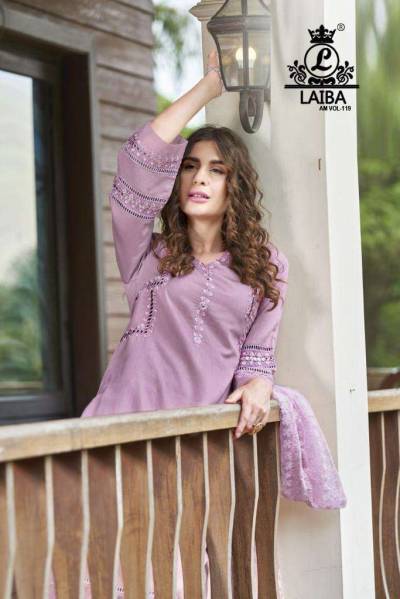 Am Vol 119 By Laiba Georgette Partywear Salwar Kameez Collection
